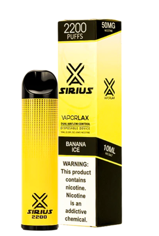 VaporLax Sirius Banana Ice