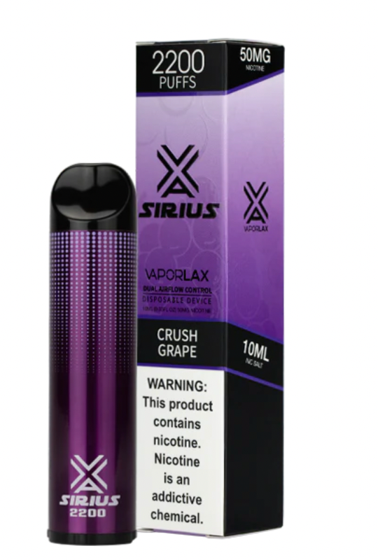 VaporLax Sirius Crush Grape