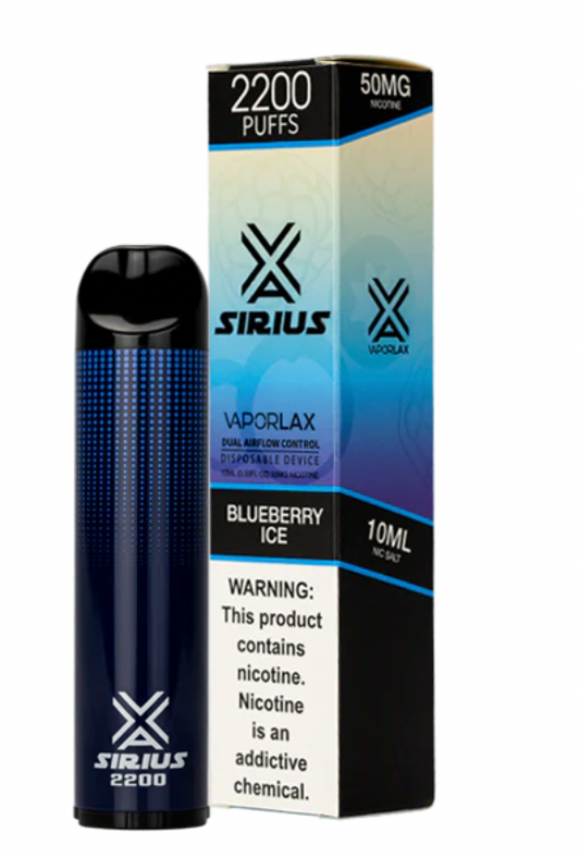 VaporLax Sirius Blueberry Ice