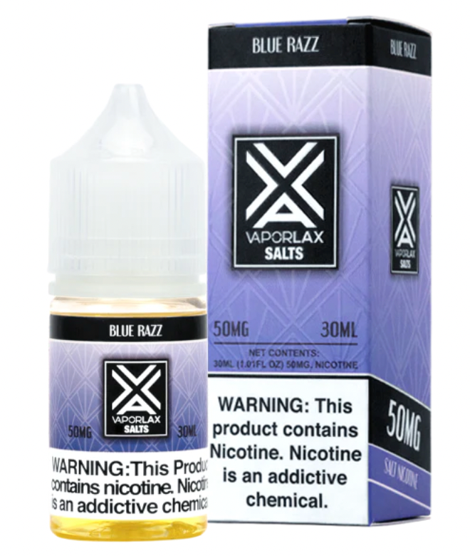 VaporLax Salts Blue Razz