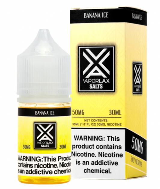 VaporLax Salts Banana Ice