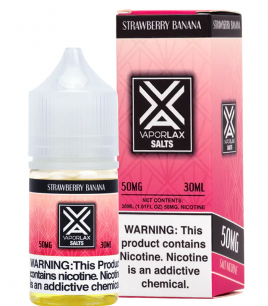 VaporLax Salts Strawberry Banana