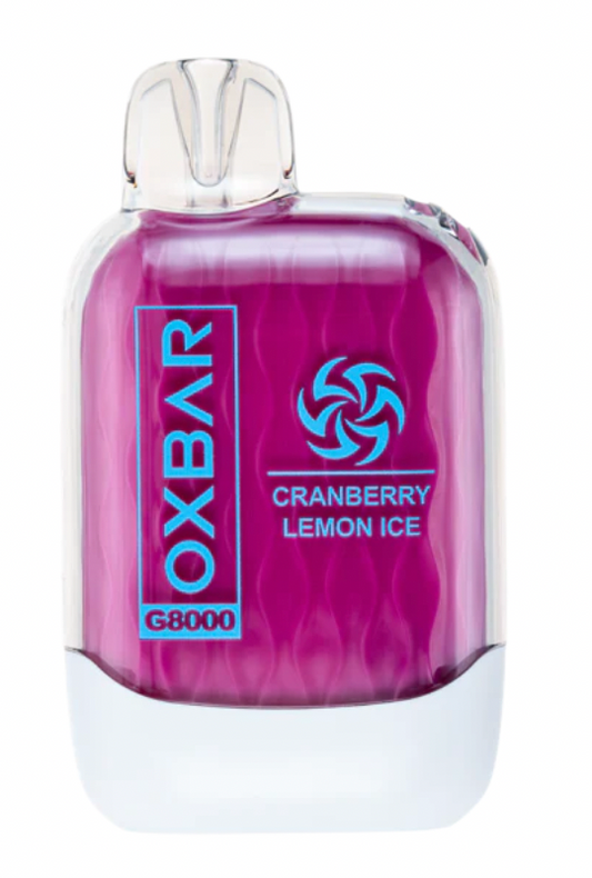 Oxbar G8000 Cranberry Lemon Ice