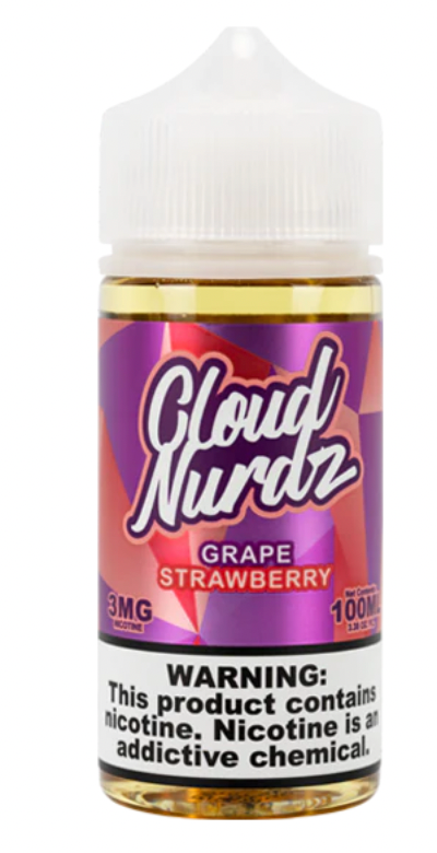 Cloud Nerdz Iced Peach Grape Strawberry