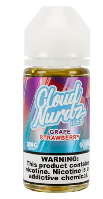 Cloud Nerdz Iced Grape Strawberry